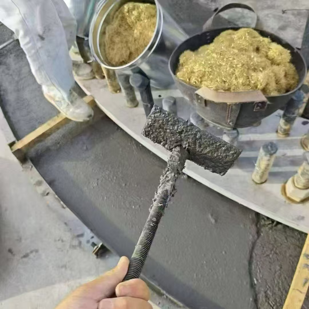 江阴C120钢纤维高强无收灌浆料 轧机压缩机汽轮机发电机锻压设备底座灌浆材料